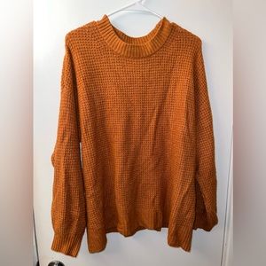 American Eagle Orange Sweater